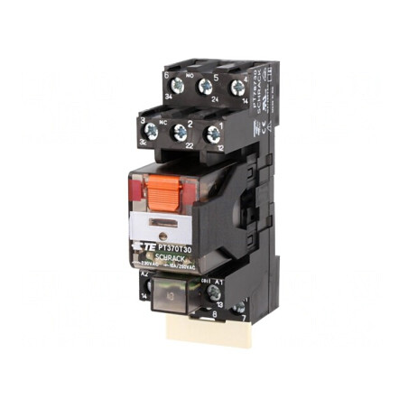 Releu Intermediar 3PDT 230VAC 10A | Electronic-mag.ro | Componente Electronice