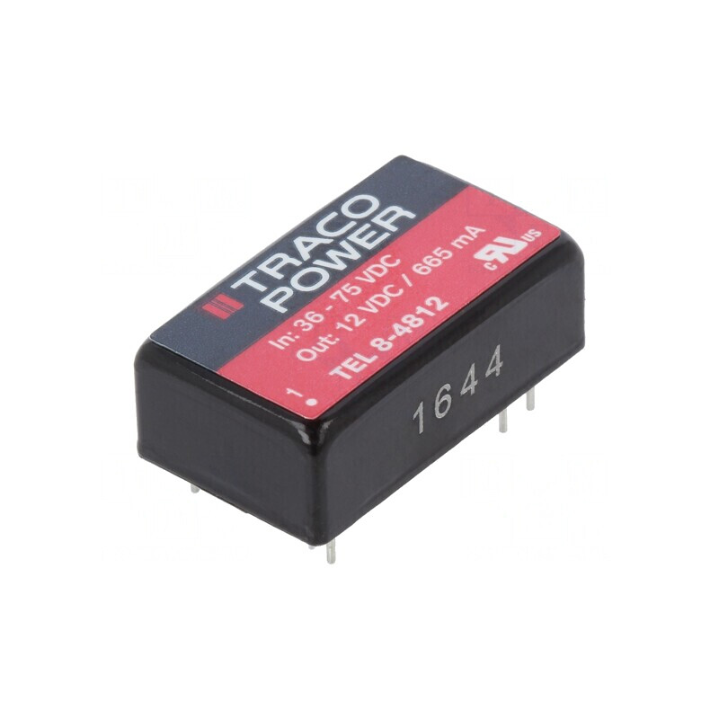 Convertor DC/DC 8W 36-75V la 12V 665mA DIP16 | Electronic-mag.ro | Componente Electronice Convertor DC/DC 8W 36-75V la 12V 665mA DIP16 | Electronic-mag.ro | Componente Electronice
