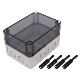 Carcasă universală 94mm x 130mm x 81mm | Electronic-mag.ro | Componente Electronice