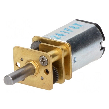 Motor DC cu Transmisie 6V 670mA 76mNm 75:1 Micro Metal Gearmotor | Electronic-mag.ro | Componente Electronice
