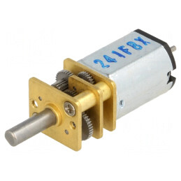 Motor DC cu Transmisie 6V 150:1 Micro Metal Gearmotor | Electronic-mag.ro | Componente Electronice