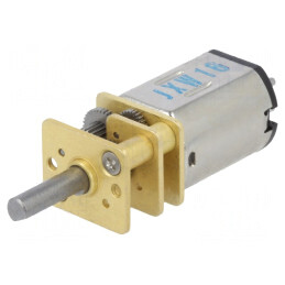 Motor DC cu Transmisie 6V 1400rpm 15:1 Micro Metal | Electronic-mag.ro | Componente Electronice