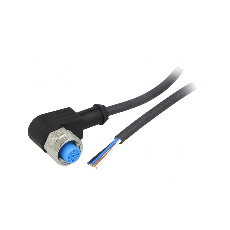 Cablu de Conectare M12 5m 4 PIN în Unghi IP67 | Electronic-mag.ro | Componente Electronice Cablu de Conectare M12 5m 4 PIN în Unghi IP67 | Electronic-mag.ro | Componente Electronice