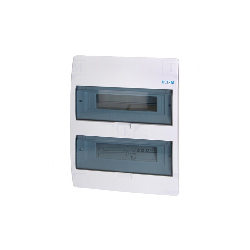 Carcasă pentru aparatură modulară IP40 în perete albă ABS | Electronic-mag.ro | Componente Electronice