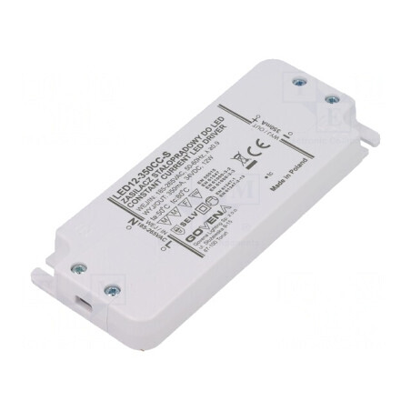 Alimentator LED 12W 350mA 185-265VAC | Electronic-mag.ro | Componente Electronice