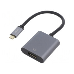 Adaptor DisplayPort 1.2 USB C la USB 3.2 DisplayPort
