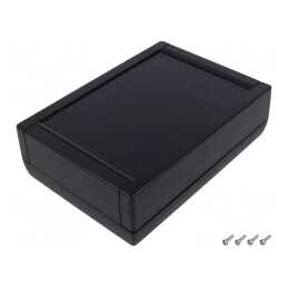 Carcasă universală neagră TEKMAR ABS 133x188x55mm | Electronic-mag.ro | Componente Electronice