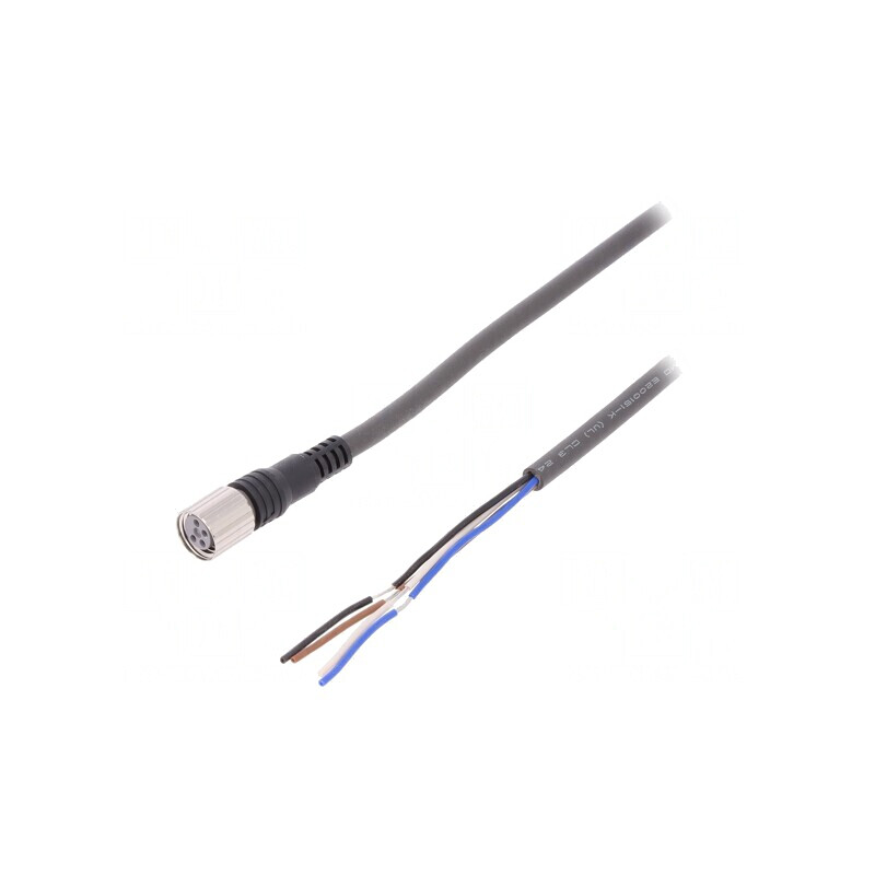 Cablu Conectare M8 4PIN 2m Drept Mufă | Electronic-mag.ro | Componente Electronice