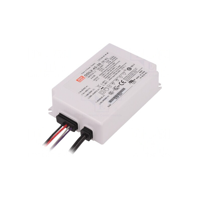 Alimentator LED 45W 36V IP67 | Electronic-mag.ro | Componente Electronice Alimentator LED 45W 36V IP67 | Electronic-mag.ro | Componente Electronice