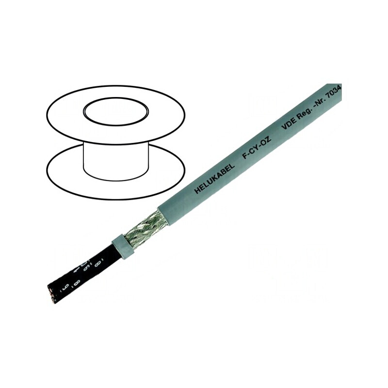 Cablu F-CY-OZ 34x1mm2 Ecranat PVC | Electronic-mag.ro | Componente Electronice Cablu F-CY-OZ 34x1mm2 Ecranat PVC | Electronic-mag.ro | Componente Electronice