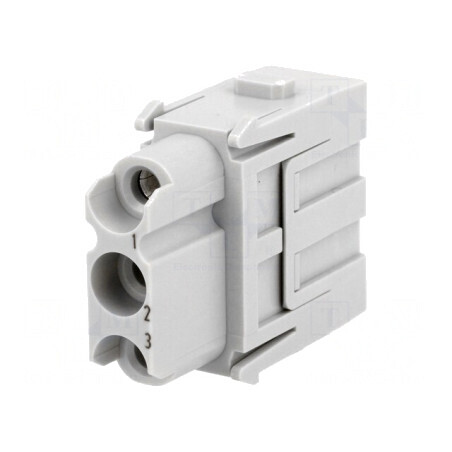 Conector HDC Han-Modular Mamă 3 PIN Terminal Șurub | Electronic-mag.ro | Componente Electronice