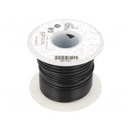 Cablu HookUp Wire PVC Negru 20AWG 30,5m