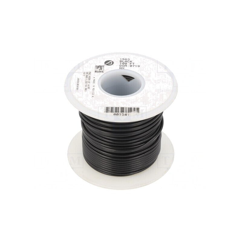 Cablu HookUp Wire PVC Negru 20AWG 30,5m | Electronic-mag.ro | Componente Electronice Cablu HookUp Wire PVC Negru 20AWG 30,5m | Electronic-mag.ro | Componente Electronice
