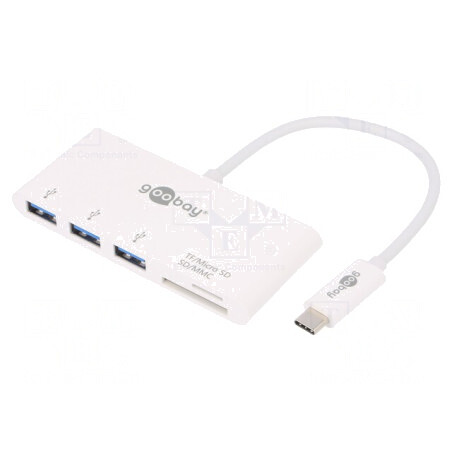Adaptor USB 3.0 0,15m Alb | Electronic-mag.ro | Componente Electronice