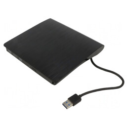 Unitate Optică Externă DVD USB 3.0 Neagră | Electronic-mag.ro | Componente Electronice