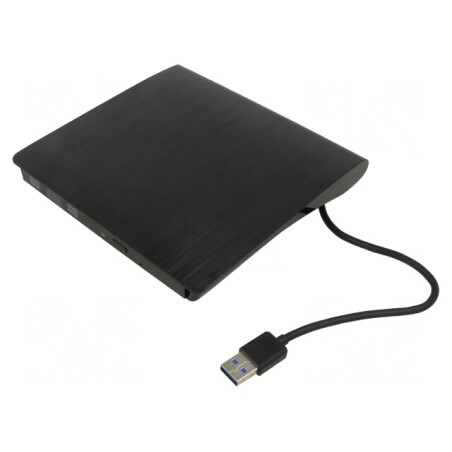 Unitate Optică Externă DVD USB 3.0 Neagră | Electronic-mag.ro | Componente Electronice