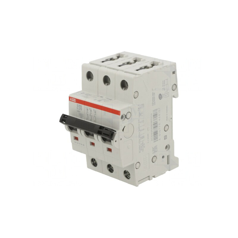 Întrerupător de supracurent 20A 3 poli 230/400V 6kA | Electronic-mag.ro | Componente Electronice Întrerupător de supracurent 20A 3 poli 230/400V 6kA | Electronic-mag.ro | Componente Electronice