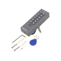 Încuietoare RFID cu cifru pentru perete 12V IP68 60mm | Electronic-mag.ro | Componente Electronice