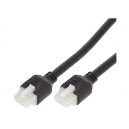 Cablu Mini-Fit Jr Mamă 8 Pin 0.5m PVC 18AWG 6A | Electronic-mag.ro | Componente Electronice