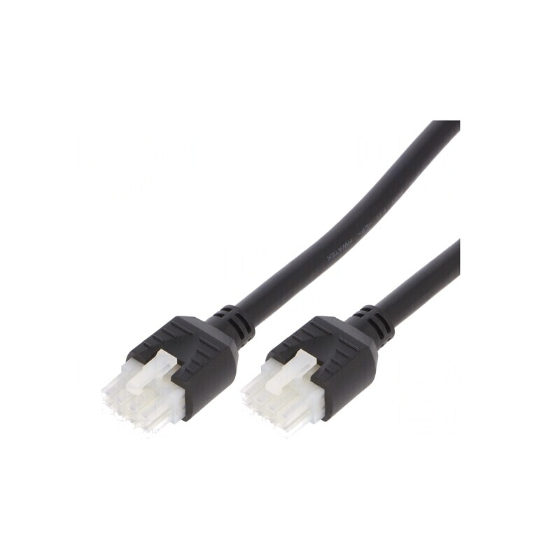 Cablu Mini-Fit Jr Mamă 8 Pin 0.5m PVC 18AWG 6A | Electronic-mag.ro | Componente Electronice