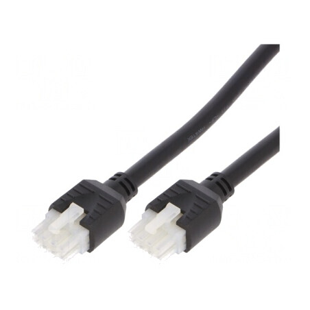 Cablu Mini-Fit Jr Mamă 8 Pin 0.5m PVC 18AWG 6A | Electronic-mag.ro | Componente Electronice