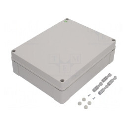 Carcasă Universală Industrial Gri 270x340x106 mm | Electronic-mag.ro | Componente Electronice