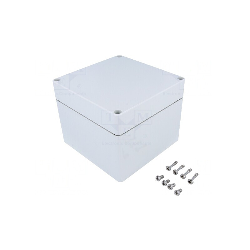 Carcasă Universală ABS Gri 120x122x95mm EURONORD | Electronic-mag.ro | Componente Electronice