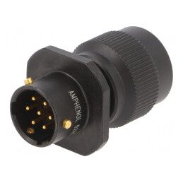 Conector Circular Soclu Mufă 7 PIN Aurit | Electronic-mag.ro | Componente Electronice