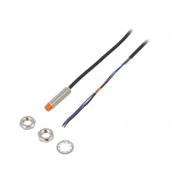 Senzor Inductiv PNP NO 0-2mm 10-30VDC M8 IP67 | Electronic-mag.ro | Componente Electronice