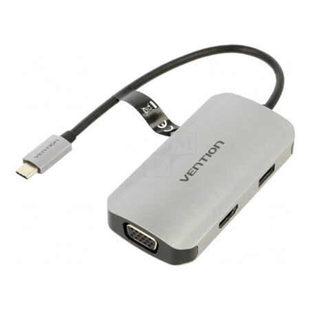 Stație de andocare USB 3.0 negru aluminiu 100W | Electronic-mag.ro | Componente Electronice