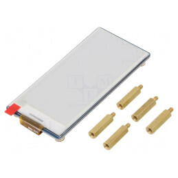 Ecran e-hârtie 2,9" 296x128 82x38mm Grafic 170° | Electronic-mag.ro | Componente Electronice