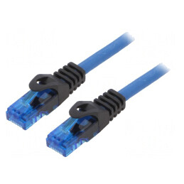 Patch cord U/UTP Cat6a 20m Albastru | Electronic-mag.ro | Componente Electronice