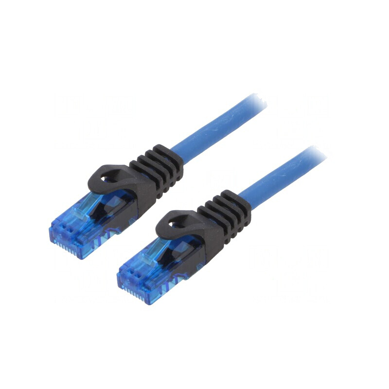Patch cord U/UTP Cat6a 20m Albastru | Electronic-mag.ro | Componente Electronice