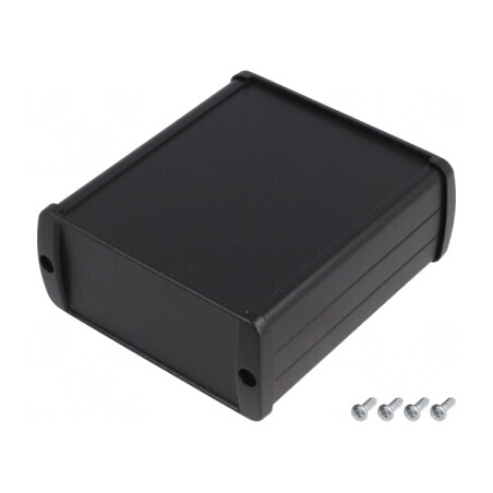 Carcasă Universală Aluminiu TEKAM 85x100x37mm | Electronic-mag.ro | Componente Electronice