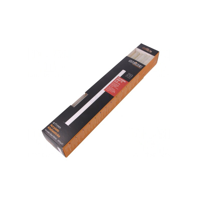 Adeziv Termofuzibil Alb/Transparent Ø11mm x 300mm - Set 200 Buc. | Electronic-mag.ro | Componente Electronice