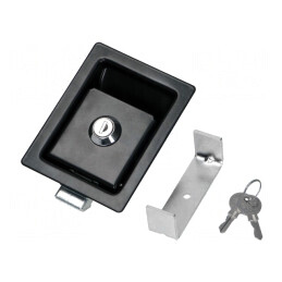 Închizătoare oțel zincată cu manetă de închidere 12,7mm | Electronic-mag.ro | Componente Electronice