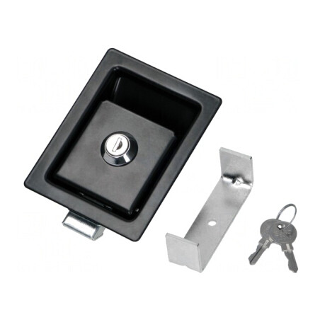 Închizătoare oțel zincată cu manetă de închidere 12,7mm | Electronic-mag.ro | Componente Electronice