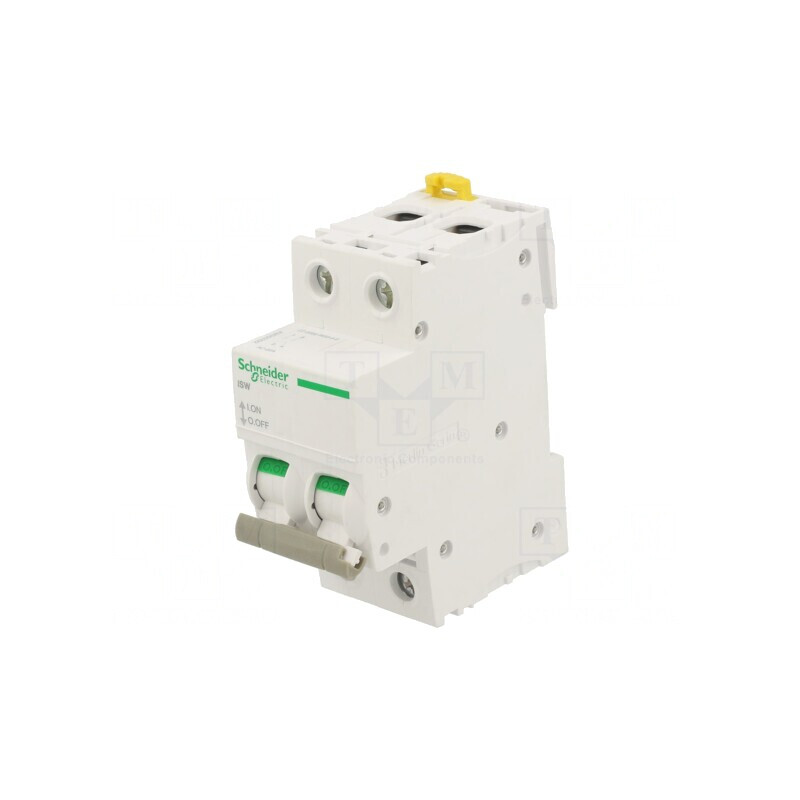 Separator-întrerupător Poli 2 pentru șină DIN 125A 415VAC | Electronic-mag.ro | Componente Electronice