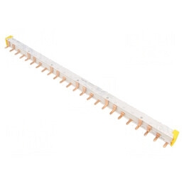 Bară colectoare 4 Poli 415V 100A 24 module | Electronic-mag.ro | Componente Electronice