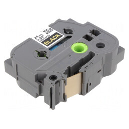 Bandă Neagră 24mm x 8m cu Scris Auriu | Electronic-mag.ro | Componente Electronice
