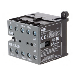Contactor 4P 220-240VAC 6A | Electronic-mag.ro | Componente Electronice