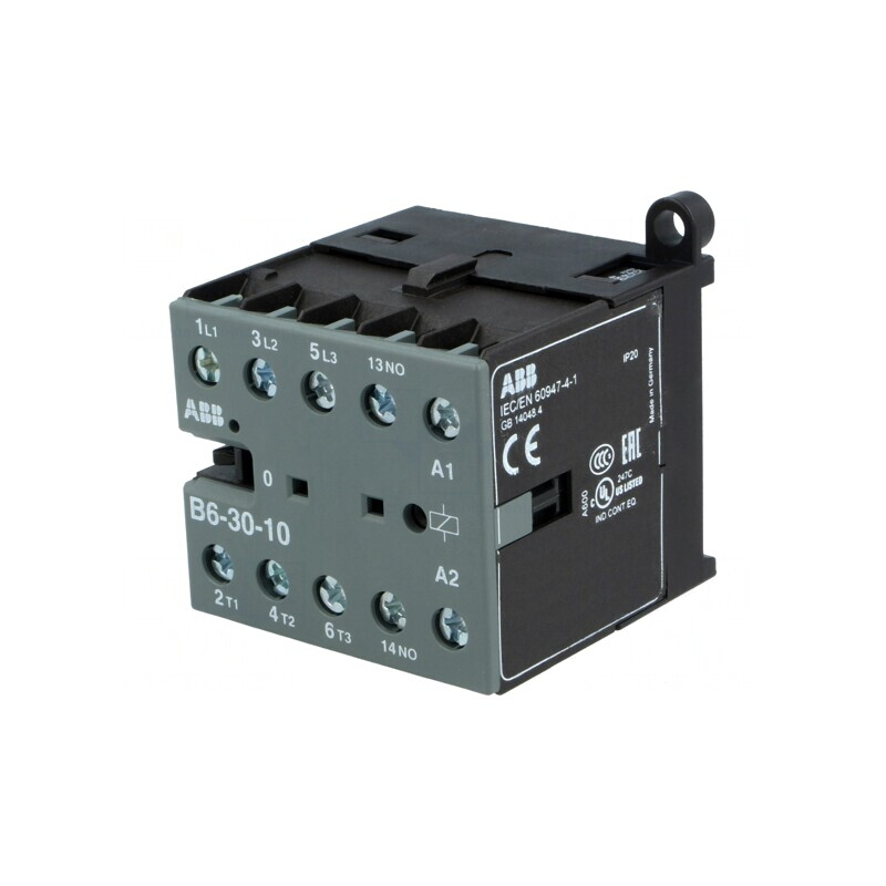 Contactor 3-poli 110-127VAC NO 6A 3 Contacte Auxiliare | Electronic-mag.ro | Componente Electronice Contactor 3-poli 110-127VAC NO 6A 3 Contacte Auxiliare | Electronic-mag.ro | Componente Electronice
