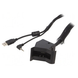 Adaptor USB/AUX | VW | Jack 3,5mm 4pin soclu,USB A soclu | 44-1324-001