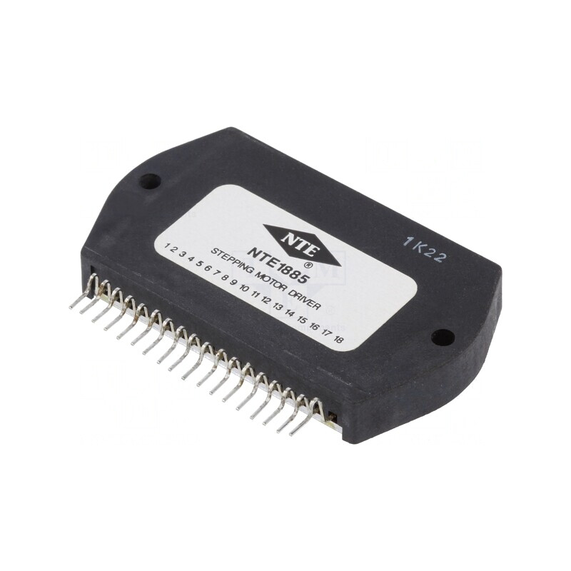 Driver Controler Motor 4 Faze SIP18 1.75A 50VDC 22-45V NTE1885 | Electronic-mag.ro | Componente Electronice