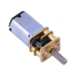 Motor DC cu Transmisie 6V 10:1 POLOLU-1099 | Electronic-mag.ro | Componente Electronice