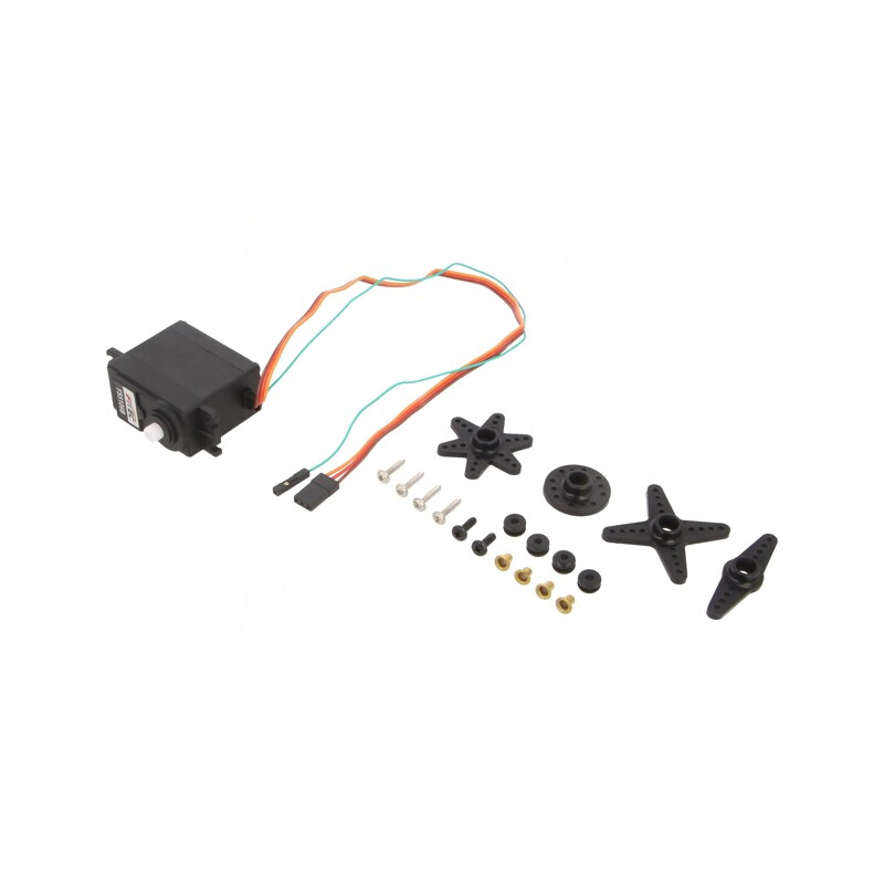 Servomotor Analogic Standard 180° Plastic 4.8-6VDC FEETECH FS5106B-FB | Electronic-mag.ro | Componente Electronice Servomotor Analogic Standard 180° Plastic 4.8-6VDC FEETECH FS5106B-FB | Electronic-mag.ro | Componente Electronice