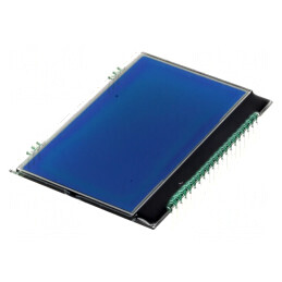 Afișaj LCD Grafic 128x64 STN Negative Albastru 67.8x47.96mm | Electronic-mag.ro | Componente Electronice