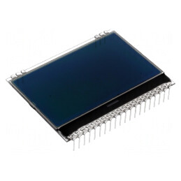 Afișaj LCD Grafic 128x64 FSTN Negativ Negru | Electronic-mag.ro | Componente Electronice