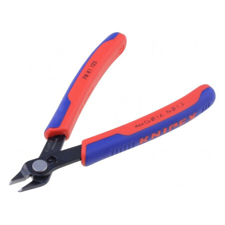 Cleşti laterali de precizie 125mm fără faţetă | Electronic-mag.ro | Componente Electronice