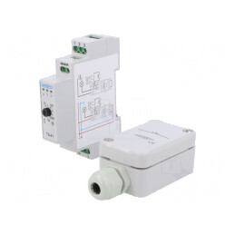 Întrerupător Crepuscular pentru Șină DIN 230V SPDT IP20 | Electronic-mag.ro | Componente Electronice